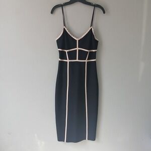 BCBGMaxAzria | Dresses | Bcbg Max Azria Pink Ruffle Dress With Pockets Euc  | Poshmark